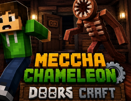 Meccha Chameleon: Doors Craft game preview